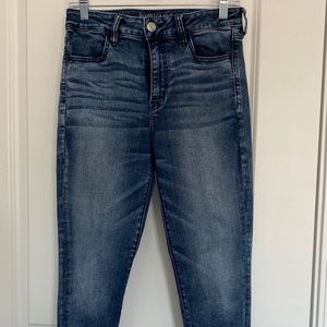 American Eagle high waisted jegging crop